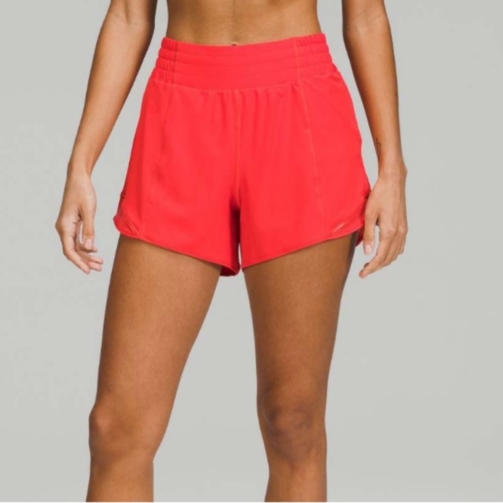 Lululemon Hotty Hot High-Rise Lined Short 4"
